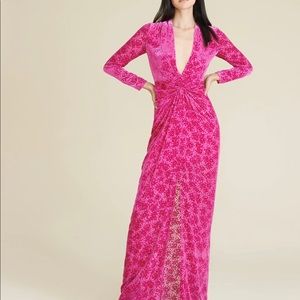 Veronica beard magenta Ruthie dress size 4 NWT